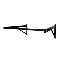 BARRA FIXA DE PAREDE 105CM - PRETA - 1
