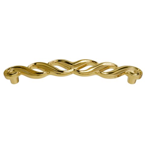 Puxador Il 1550 - Dourado - 128mm