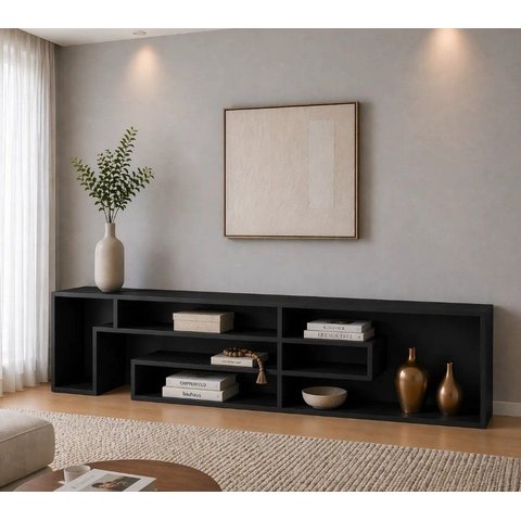Aparador para Sofá em MDF Sala Decoração 230cm