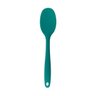 Espátula de Silicone Duplo Redonda Pequena Verde Escuro 20,5cm - Oikos - 1
