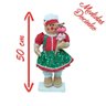 Boneco Natal Biscoito Natalina 50cm - 2