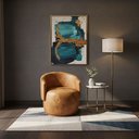 Ver imagem 1 de Poltrona Decorativa Sala Estar Orgânica Beatriz Corino Ocre - Montanaris Decor