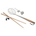 Ver imagem 1 de Cuisinart Kit de Ferramentas Wok Fry 4 Peças (inox e Madeira)