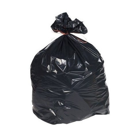Sacos para Lixo Preto 100 Litros P4 com 100 Unidade