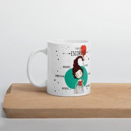 Caneca de Porcelana Ela é Escorpião - 5