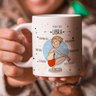 Caneca de Porcelana Ela é de Libra - 7