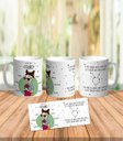 Ver imagem 6 de Caneca de Porcelana Ela É de Touro