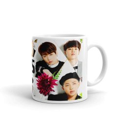 Caneca de Porcelana BTS Mod - 1