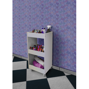 Carrinho Auxiliar - Com Rodinhas (Perfeito para Salão)