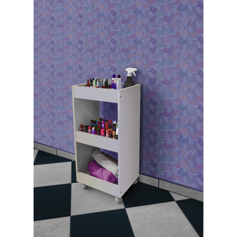 Carrinho Auxiliar - Com Rodinhas (Perfeito para Salão)