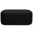Ver imagem 7 de Cabeceira Cama Box 100cm Lanna com Puff Recamier Doha W01 Couríssimo Preto - Lyam Decor