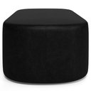 Ver imagem 4 de Cabeceira Cama Box 100cm Lanna com Puff Recamier Doha W01 Couríssimo Preto - Lyam Decor