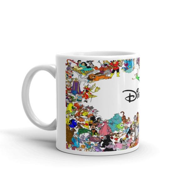 Caneca de Porcelana Disney Personagens - 2