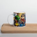 Ver imagem 5 de Caneca de Porcelana Liga da Justiça Mod