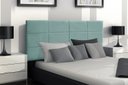 Ver imagem 2 de Painel Raissa 138 cm Suede Azul Tiffany