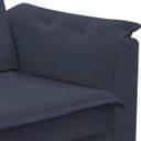 Ver imagem 3 de Sofá 2 Lugares Pequeno Confortável 1,40m Marrocos Bellamado:azul Marinho