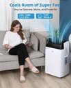 Ver imagem 7 de Takywep Ar-condicionado Portátil 12.000 Btu 3 em 1 Branco