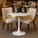 Ver imagem 2 de Mesa de Jantar Redonda Majestic 70cm - Branco