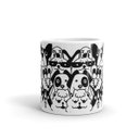 Ver imagem 1 de Caneca de Porcelana Dogs Preto e Branco