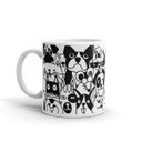Ver imagem 2 de Caneca de Porcelana Dogs Preto e Branco