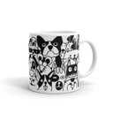 Ver imagem 3 de Caneca de Porcelana Dogs Preto e Branco