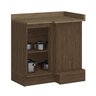Balcão de Canto 1 Porta com Rodapé Modulada Lis Decibal - 2