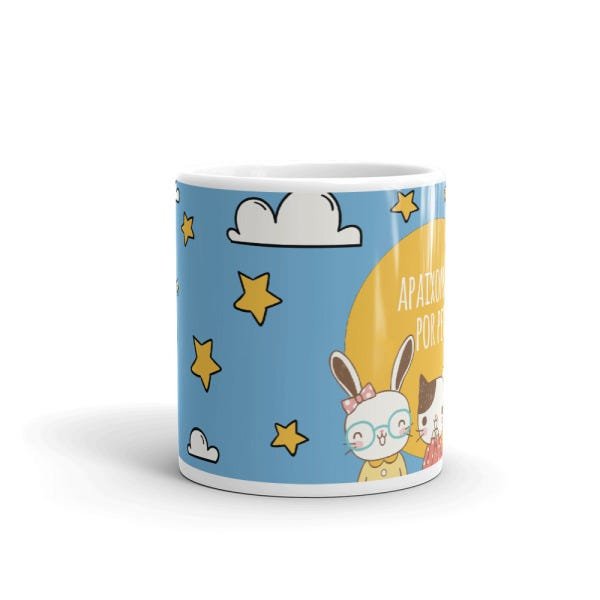 Caneca de Porcelana Apaixonado por Pets