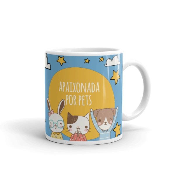 Caneca de Porcelana Apaixonado por Pets - 3