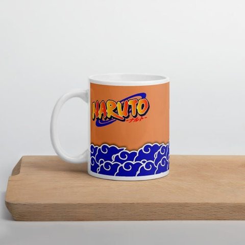 Caneca de Porcelana Naruto Esquadrão Ninja