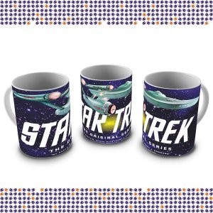 Caneca de Porcelana Star Trek 01