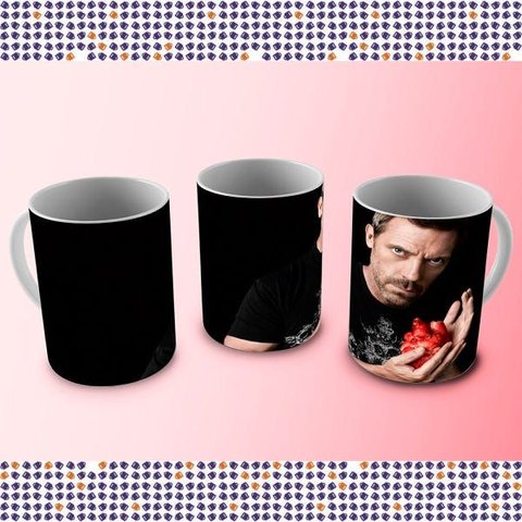 Caneca de Porcelana House 13