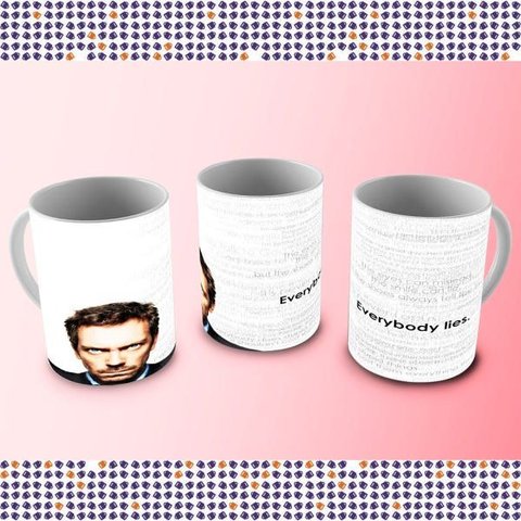 Caneca de Porcelana House 11