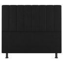 Ver imagem 5 de Kit Cabeceira E Baú Cama Box King 195Cm Suede Preto