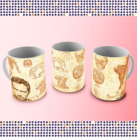 Caneca de Porcelana House 02