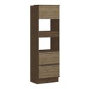 Ver imagem 1 de Módulo para Forno 1 Porta 2 Gavetas com Rodapé Linha Modulada Lis Decibal