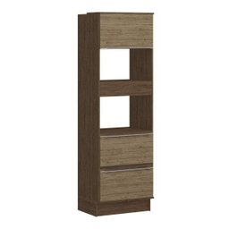 Módulo para Forno 1 Porta 2 Gavetas com Rodapé Linha Modulada Lis Decibal - 1