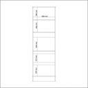 Ver imagem 3 de Módulo para Forno 1 Porta 2 Gavetas com Rodapé Linha Modulada Lis Decibal