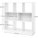 Ver imagem 6 de Estante Organizadora Joana 100% Mdf (casa Móveis Decoração) WoodCore