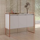 Ver imagem 2 de Buffet Ponto Nobre 3 Portas 2 Unidades Industrial Branco