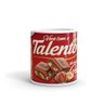 Caneca de Porcelana Talento Vermelho - 3