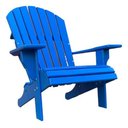 Ver imagem 7 de Cadeira Adirondack Clean Jardim Externa Pavão Azul-lazúli Azul-lazúli Adirondack