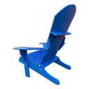 Ver imagem 5 de Cadeira Adirondack Clean Jardim Externa Pavão Azul-lazúli Azul-lazúli Adirondack