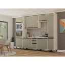 Ver imagem 1 de Cozinha Modulada Completa 6 Peças sem Tampo de 120 Linea Luciane Móveis