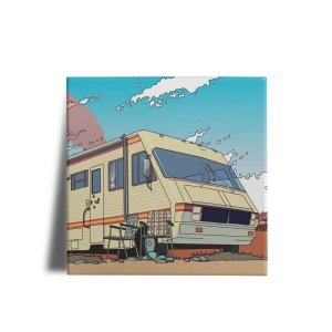 Quadro Decorativo Breaking Bad Onibus