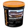 Revestimento de Pedras Naturais Granffino 20kg Preto Onix Hydronorth - 1
