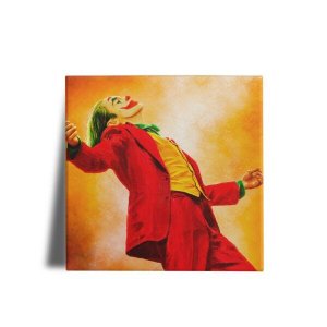 Quadro Decorativo Curinga Terno Vermelho