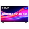 Tv 55p Semp Led Smart 4k Google Tv - 55s61 - 2