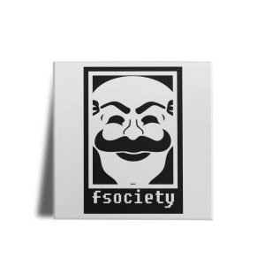 Quadro Decorativo Mr Robot Fsociety