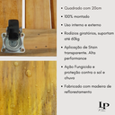 Ver imagem 6 de Kit 2 Suportes Base Vaso Plantas Madeira Rodinhas 20cm.