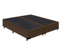 Ver imagem 2 de Cama Box Queen Colchão Mola Ensacada Belos Sonhos + Box Suede 64x158x198 Marrom